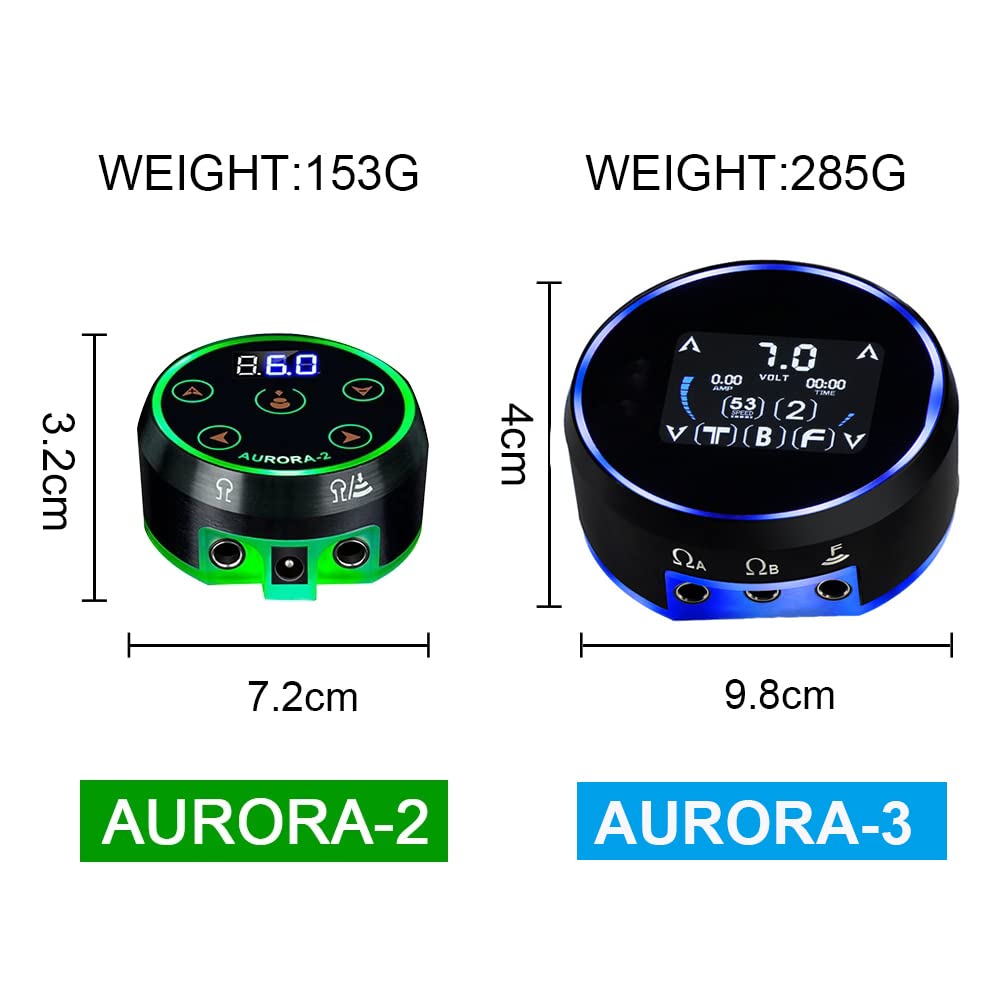 Amazon.com: Tattoo Power Supply -Aurora III New Professional 3rd